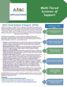 MTSS Application
