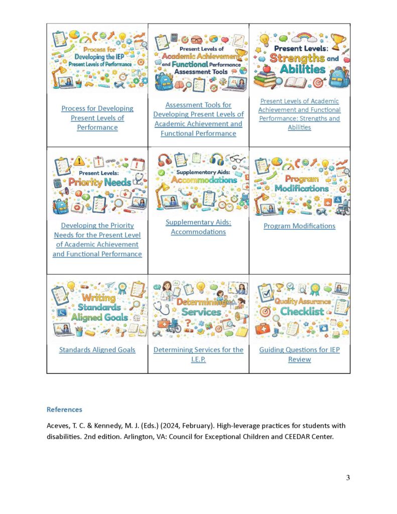 Procedures Page