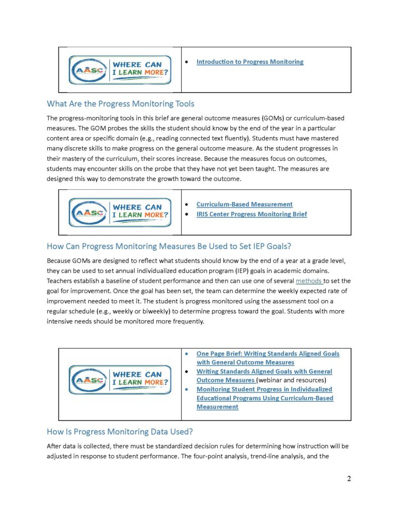 Progress Monitoring edit() Page
