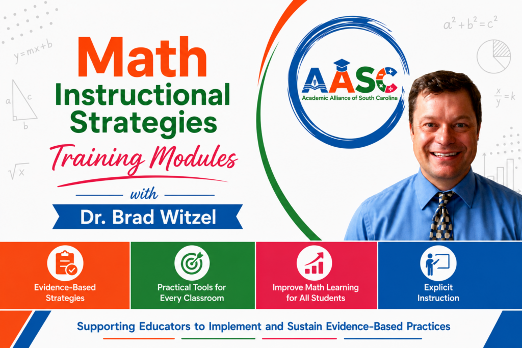 Math Instructional Strategies Training Modules with Dr. Brad Witzel