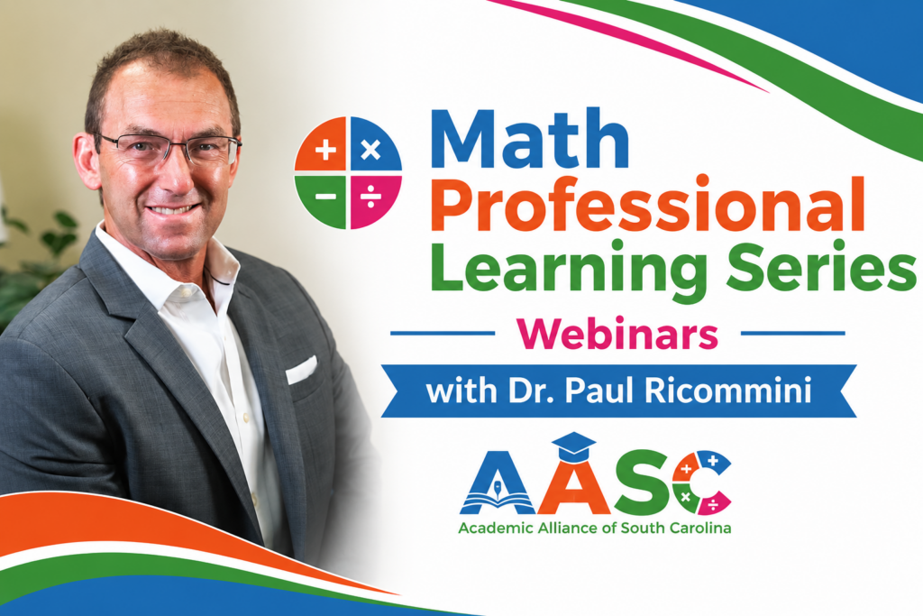 Picture Math Professional Development Learning Series with Dr. Paul Ricommini